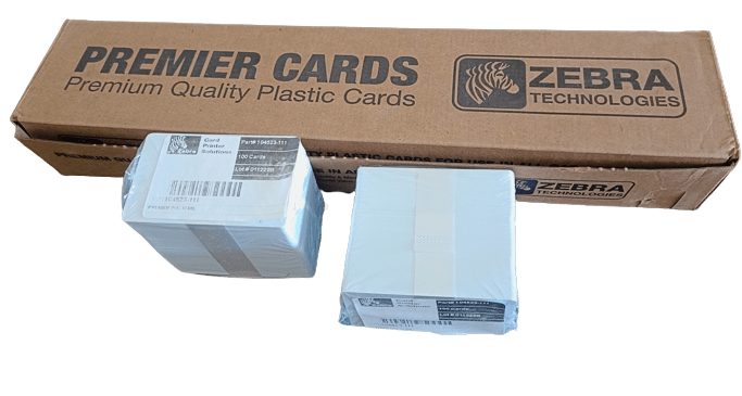 Zebra Original Blank PVC Cards Pune Mumbai India